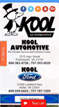 Mobile Screenshot of koolautomotive.com